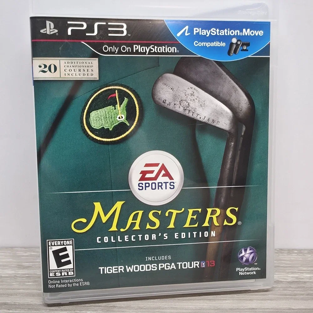 Tiger Woods PGA Tour 13 -- Masters Collector's Edition (Sony PlayStation 3) CIB
